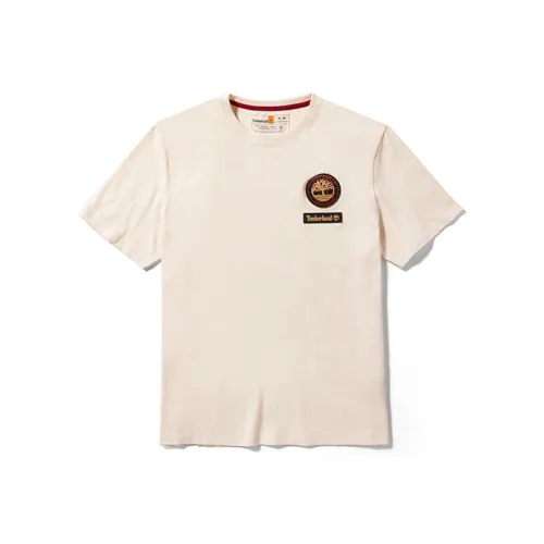 Timberland T-Shirt Унисекс Дымчатый Белый