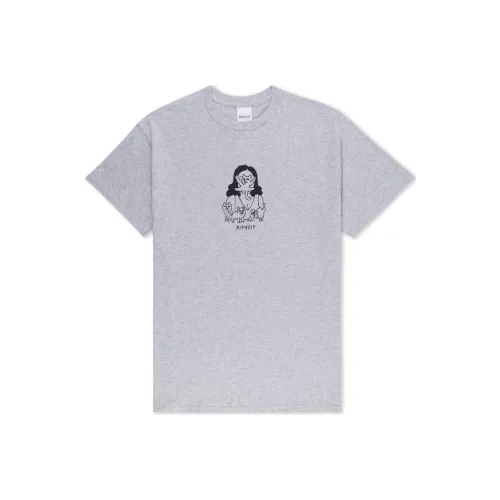RIPNDIP Кошка LADY Tee T-рубашка Мужская Серый