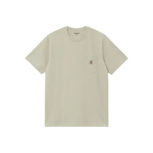 Carhartt WIP SS24 S S Pocket T-Shirt T-Shirt Unisex Gray Green Кархартт WIP SS24 S S Pocket T-Shirt T-Shirt Унисекс Серый Зеленый