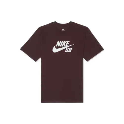 Nike Мужская футболка бордового цвета