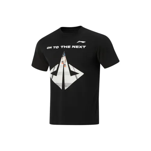 LINING Basketball Collection Т-Рубашка Мужская Черная