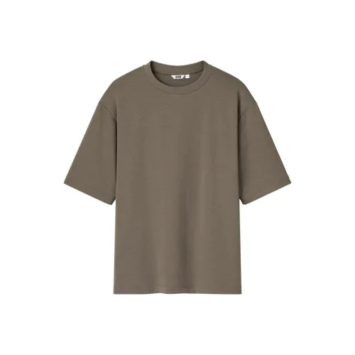 Uniqlo U Collection Бирюзовый Унисекс T-рубашки
