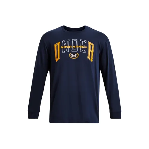 Under Armour Морской Синий Мужская Футболка