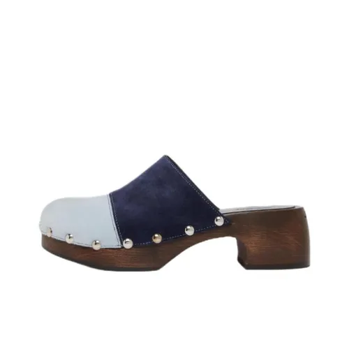 Carel Домашние тапочки 5 см Женские Синие