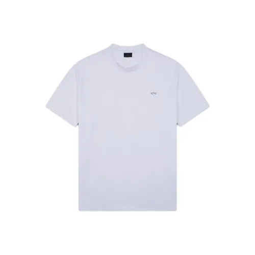 Paul Shark Yachting Хлопок Джерси T Рубашка T Рубашка Мужская Белая