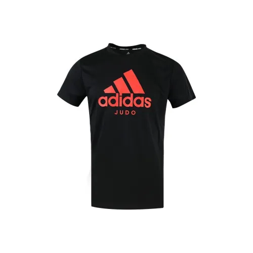 Adidas Мужские черные футболки