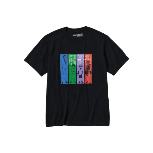 UNIQLO Черная унисекс футболка