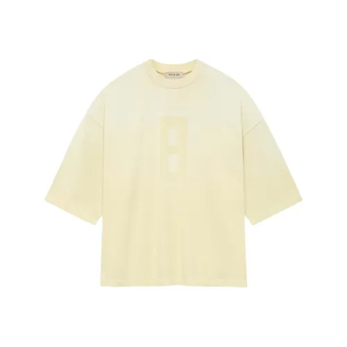 Fear of GOD Лимон Крем/Лимон Крем Унисекс T Рубашки