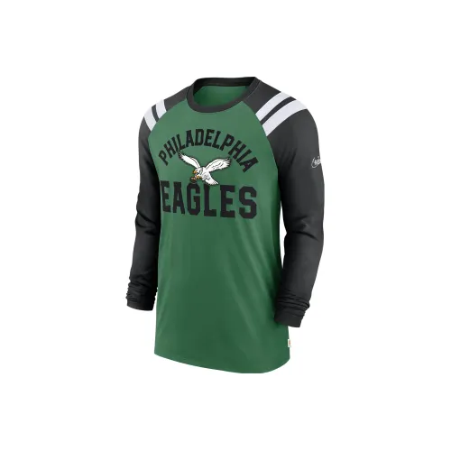 Nike Philadelphia Eagles Классический Arc Модный T-Shirt Мужской Зеленый Черный