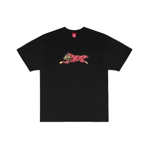 Мороженое Черный Унисекс Футболки