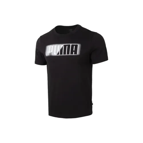 PUMA Мужская черная футболка