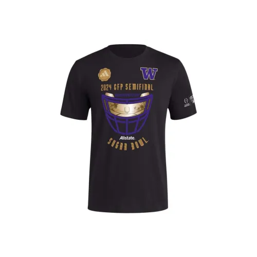 Adidas Washington Cfp Semifinal Participant Te T Рубашка Мужская Черная