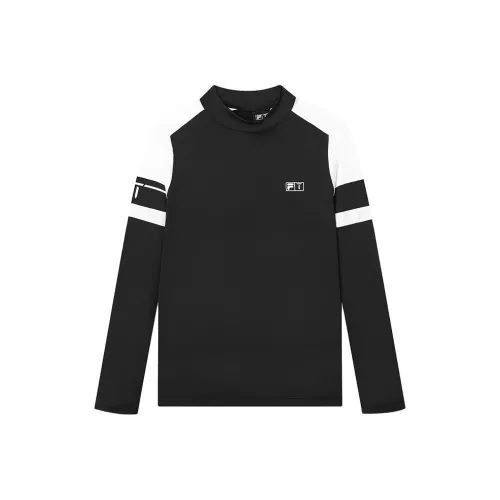 FILA GOLF серия T Рубашка Мужская Темно-Черная