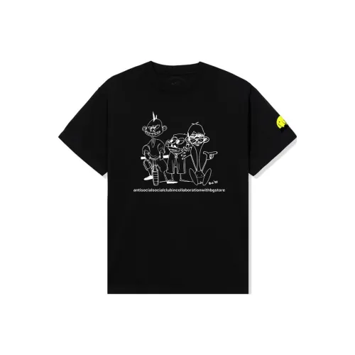 ANTI SOCIAL SOCIAL CLUB x BG Bryant Giles Co Бренд T-Shirt Унисекс Черный