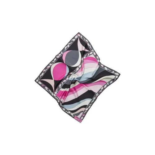 EMILIO PUCCI Шелковые шарфы Женские Светло-розовый