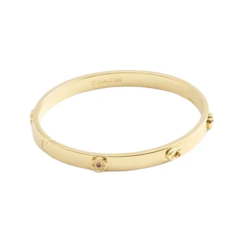 COACH Браслеты из латуни с золотым покрытием женские