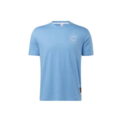 Reebok Blue Men's T-Shirts  
Reebok Синий Мужские Футболки