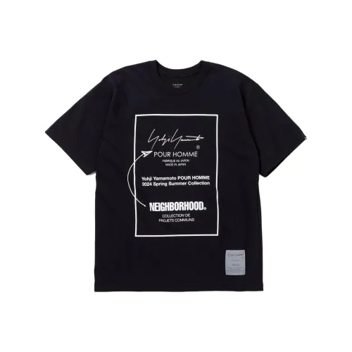 Yohji Yamamoto NEIGHBORHOOD Co Бренд Унисекс T-рубашки