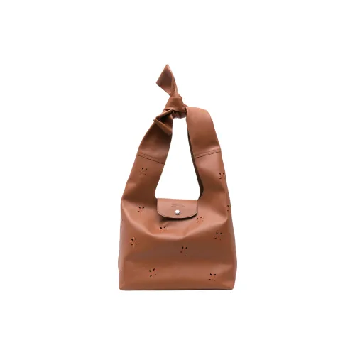 LONGCHAMP Le Pliage Xtra Коровья кожа Сумка Средний Женские Коньяк