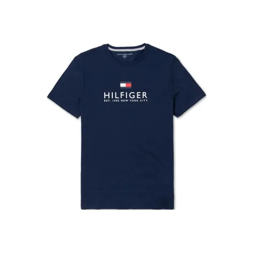 Tommy Hilfiger Мужские Синие T-рубашки