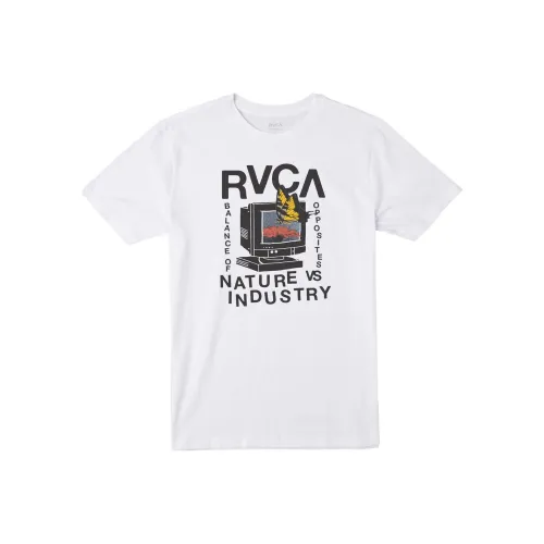 RVCA Белая Мужская Футболка