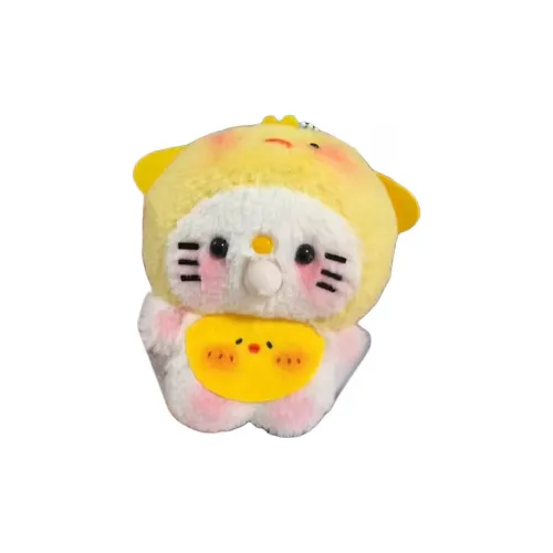 BLUE WHITE CASTLE Плюшевая кукла с пузырями кошка подвеска 15 см рекомендуемая высота