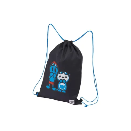 Arena Kimi X Lucky Collaboration Polyester Backpack Regular Unisex Black