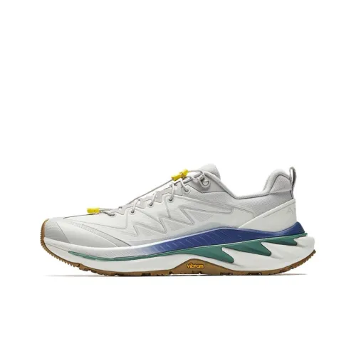 ANTA Wild PRO Устойчивый к истиранию Низкий Топ Повседневная Беговая Обувь Мужская Серый