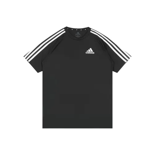 Adidas Football Т-рубашка Мужская Черная