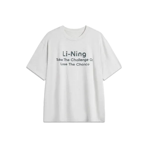 LINING Weekend youth T-Shirt Унисекс Фотиния Серый