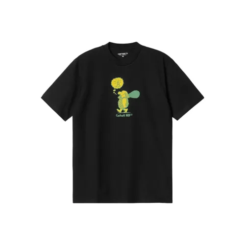 Carhartt WIP Оригинальный Thought T Рубашка Короткий рукав T Рубашка Мужская Черная