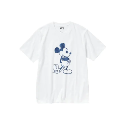 UNIQLO X Disney T-Shirt Унисекс Белый