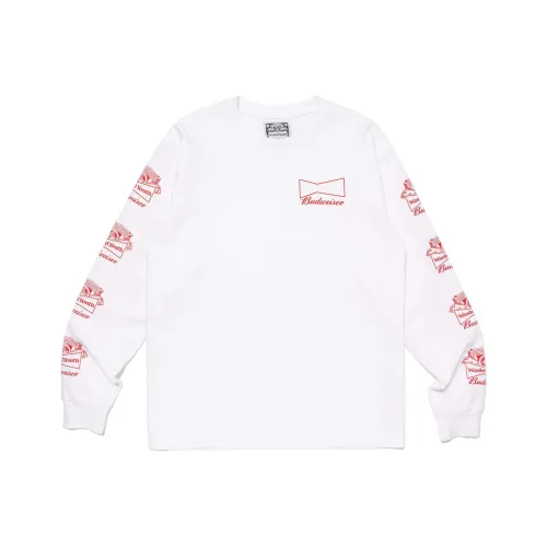 HUMAN MADE SS24 Wasted Юноша Длинная рукавная рубашка Унисекс