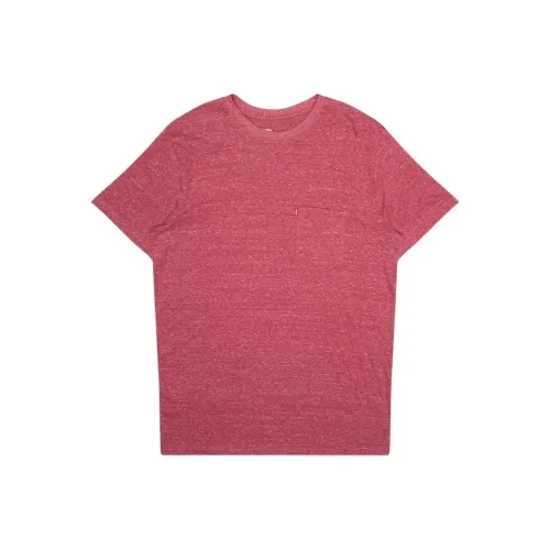 Levi's Стандартная T-рубашка Мужская Бордовая