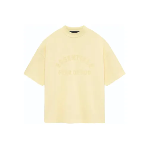 Fear of God Essentials SS24 Crewneck T Рубашка T Рубашка Мужская Садовый Желтый Садовый Желтый