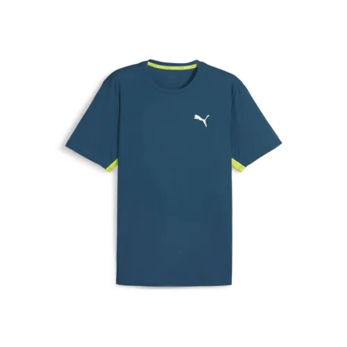 PUMA RUN FAVORITE VELOCITY Футболка Рубашка Мужская Синяя