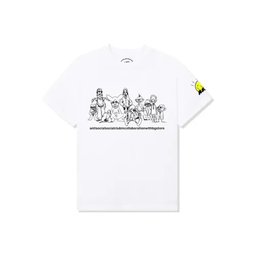 ANTI SOCIAL SOCIAL CLUB x BG T-Shirt Унисекс Белый