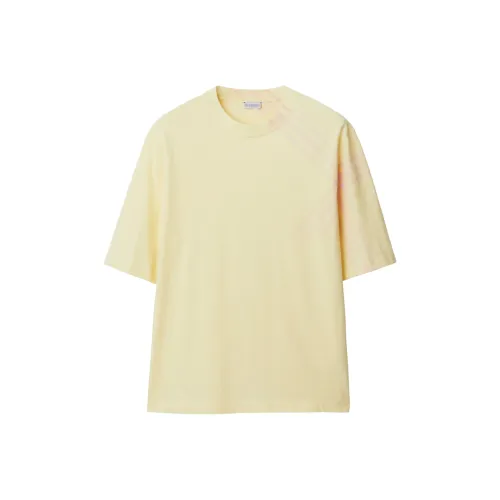 Burberry FW23 T Рубашка Мужская Светло-Желтая
