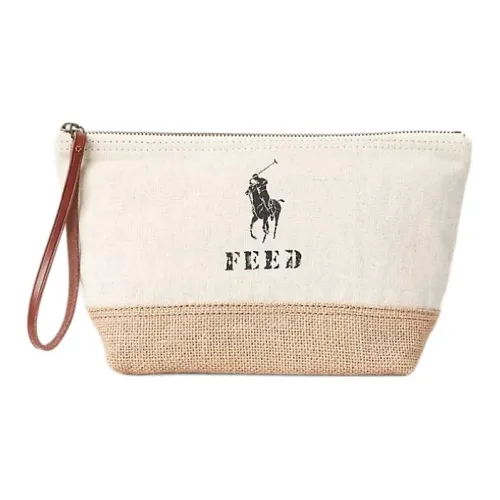 Ralph Lauren FEED Коллаборация Хлопок Клатч Men's Natural
