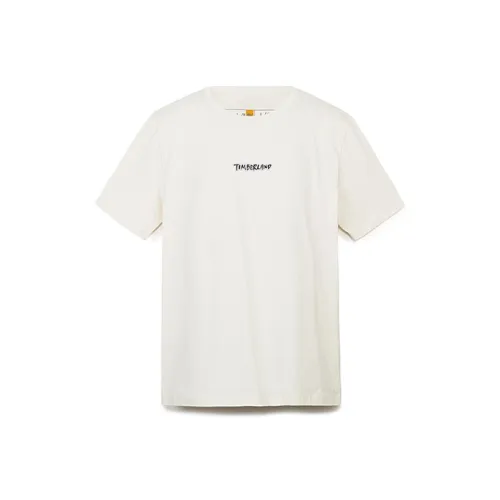 Timberland T-Shirt Унисекс Винтажный Белый