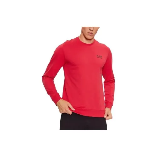 EMPORIO ARMANI EA7 SS23 T Рубашка Мужская Красная