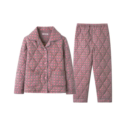 DUOQIAOMEI Пижамный комплект женский цвет на изображении