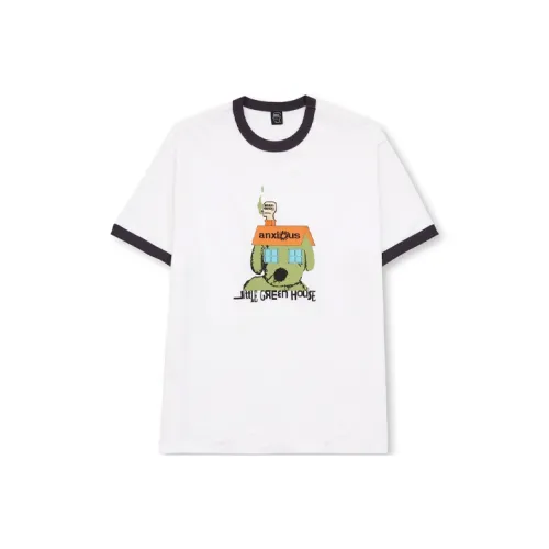 Brain Dead Anxious Ringer T-Shirt T-Shirt Unisex White