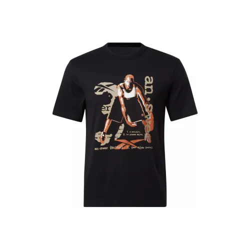 Reebok совместная черная мужская футболка T-Shirt