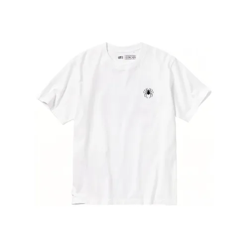 UNIQLO Белая унисекс футболка
