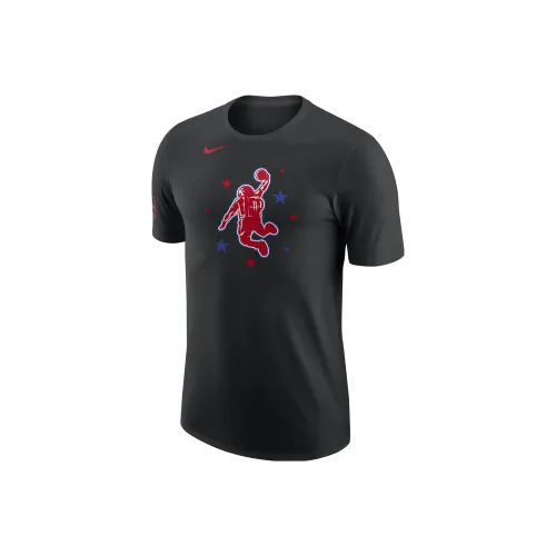 Nike Houston Rockets Городская Edition T-Shirt Городская Edition Houston Rockets Мужской Черный