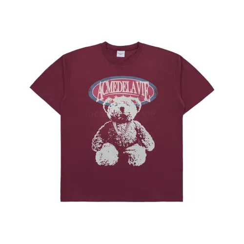 Acme De La Vie ADLV T-Shirt Унисекс Бордовый