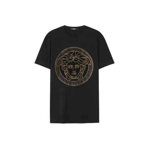 VERSACE SS24 T Рубашка Мужская Черная