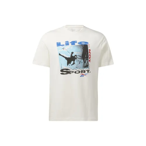 Reebok GS SPECTATOR SPORT HOOP T Рубашка Мужская Белая