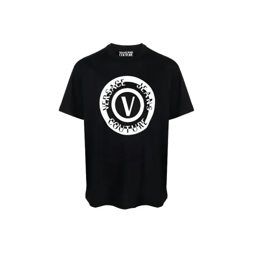 VERSACE JEANS COUTURE Рубашка Мужская Черная